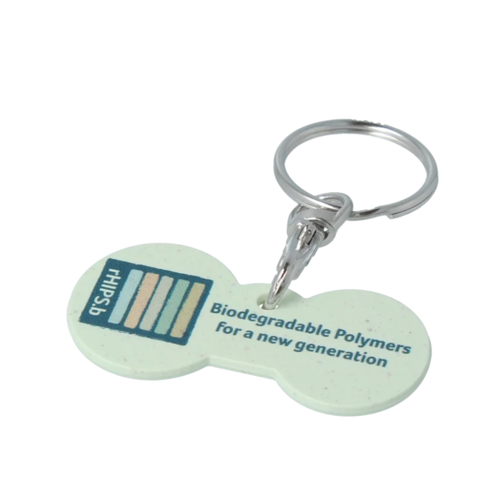 rHIPS.b Multi Euro Trolley Stick Keyring